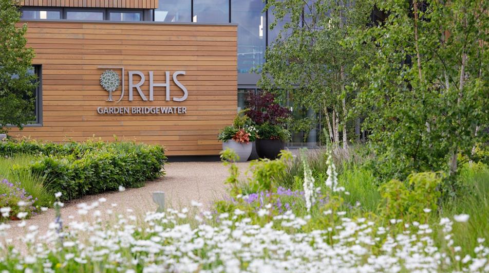 The Welcome Building at RHS Garden Bridgewater - Credit: RHS / Neil Hepworth